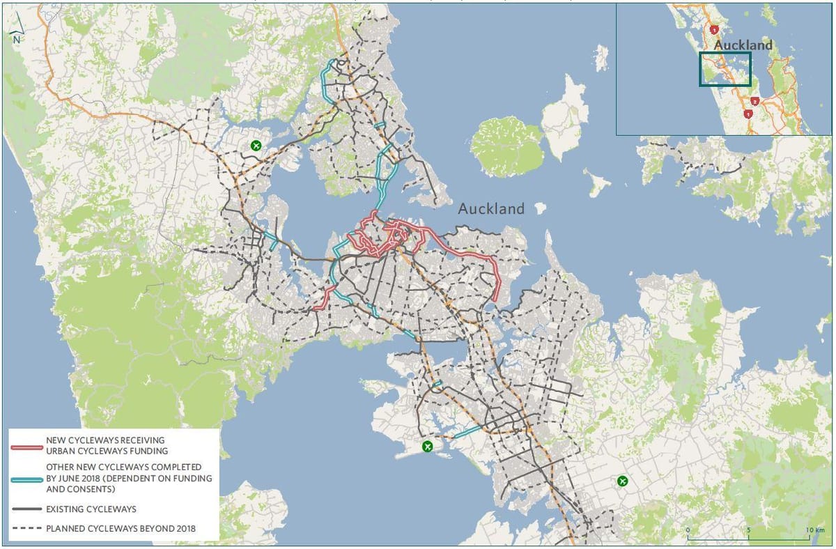 peta cycleway Auckland peta