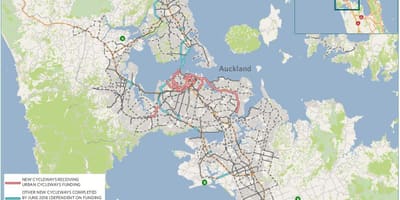 Peta cycleway Auckland peta